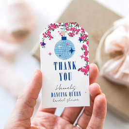 Etiquetas Para Regalos Despedida de soltera musical de Santorini con buga