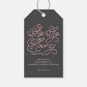 Etiquetas Para Regalos Despedida de Soltera Sip Sip Hooray