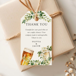 Etiquetas Para Regalos Despedida de Solteros con Burbujas y Cervezas