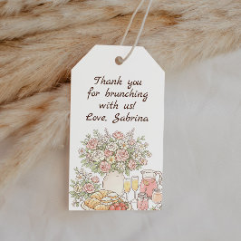 Etiquetas Para Regalos Detalle de agradecimiento para el brunch de baby s