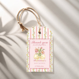 Etiquetas Para Regalos Detalle de baby shower de té para bebé de estilo g