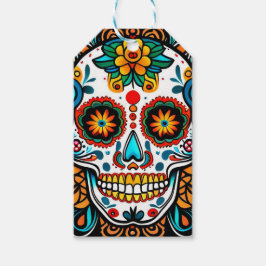 Etiquetas Para Regalos Dia de los Muertos