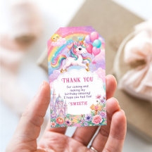 Día Mágico Cumpleaños Unicornio y Arcoíris