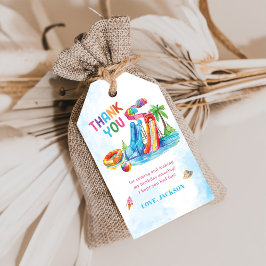 Etiquetas Para Regalos Diapositiva de agua: fiesta de cumpleaños por salp