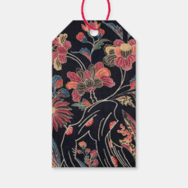 Etiquetas Para Regalos Dibujo de Flores