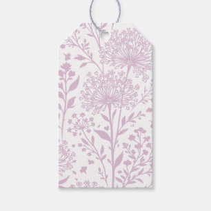 Etiquetas Para Regalos Diente de León Dulce Lila Cálido - Neutral