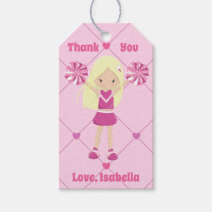Etiquetas Para Regalos Diferencial de cumpleaños de Personalizado rosa pa