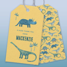 Dinosaurio Personalizado Gracias