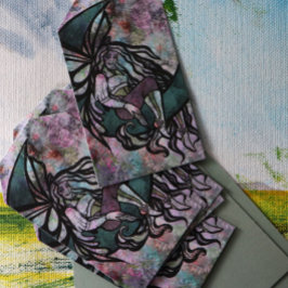 Etiquetas Para Regalos Diosa de la luna de hadas vintage