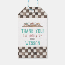 Etiquetas Para Regalos Dirt Bike Favor Tag, Dirt bike party a favor,