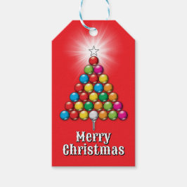 Etiquetas Para Regalos Diseño de monograma de golf personalizado de Feliz