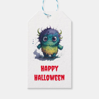 Etiquetas Para Regalos Diseño de monstruos Personalizados, pero espeluzna