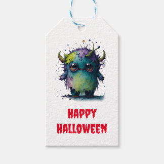 Etiquetas Para Regalos Diseño de monstruos Personalizados, pero espeluzna