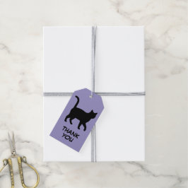 Etiquetas Para Regalos Diseño de siluetas de mascotas lindas - Gatos 1 +