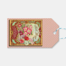 Etiquetas Para Regalos Diseño de tarjeta de felicitación de semillas de j