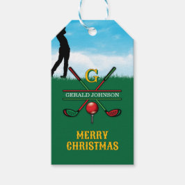 Etiquetas Para Regalos Diseño de vacaciones de golf personalizado para Na
