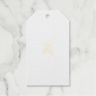 Etiquetas Para Regalos Diseño decorativo rojo anaranjado