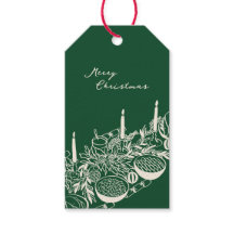 Diseño minimalista de mesa de Navidad personalizad