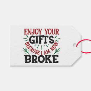 Etiquetas Para Regalos Disfruta de tu tipografía de regalos
