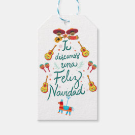 Etiquetas Para Regalos Divertida feliz navidad