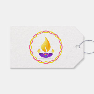 Etiquetas Para Regalos Diwali Diya