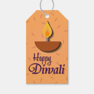 Etiquetas Para Regalos Diwali Diya