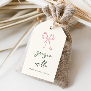Etiquetas Para Regalos Dolce Vita Boda de Ensueño con Letra a Mano
