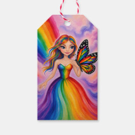 Etiquetas Para Regalos DoncellaArcoíris