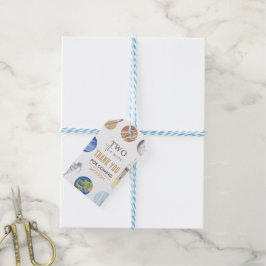 Etiquetas Para Regalos Dos a la Luna | Decoración Moderno Espacio 2do Cum