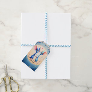 Etiquetas Para Regalos Dos Corazones, Un Amor – Ratones de Boda.
