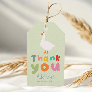Etiquetas Para Regalos Dos Silly Farmyard se ganan el segundo cumpleaños