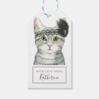 Downton Cat | Bejeweld Con Lace