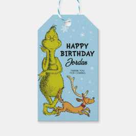 Etiquetas Para Regalos Dr. Seuss | Grinch Winthday Favor
