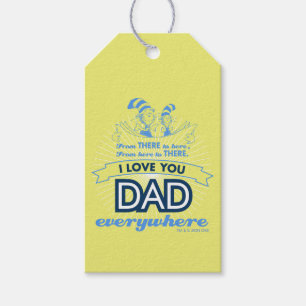 Etiquetas Para Regalos Dr. Seuss Te quiero papá en todas partes