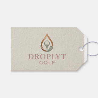 Etiquetas Para Regalos Droplyt Golf Signature Gift Tag