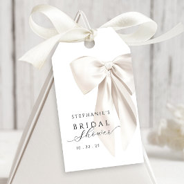 Etiquetas Para Regalos Ducha de novia blanca