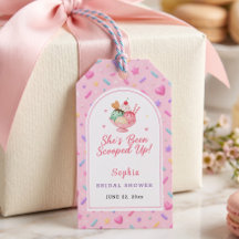 Ducha de Novia Recogida Dulce Rosa Personalizada