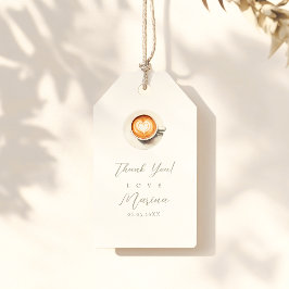 Etiquetas Para Regalos Ducha para bebes de café