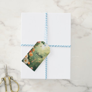 Etiquetas Para Regalos Dulce abeja Bumble Wildlfower Cumpleaños de primav