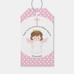 Etiquetas Para Regalos Dulce Bautismo Ángel Primero Comunión Gracias