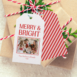 Etiquetas Para Regalos Dulce Caña de Caramelo Rayada Navidad Rojo Blanco