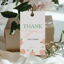 Etiquetas Para Regalos Dulce como Cumpleaños Peach