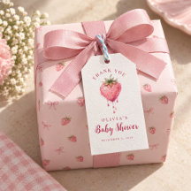 Dulce Cumpleaños de Fresa para Baby Shower