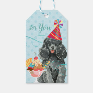 Etiquetas Para Regalos Dulce cumpleaños Toy Poodle