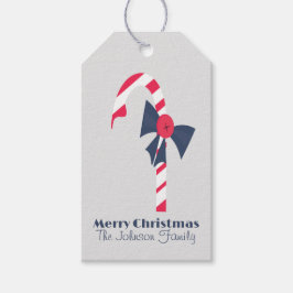 Etiquetas Para Regalos Dulce Familia de Caramelos de Navidad