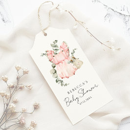Etiquetas Para Regalos Dulce Fiesta de Bebé Boho Niña
