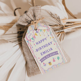 Etiquetas Para Regalos Dulce Fiesta de Cumpleaños