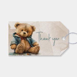 Etiquetas Para Regalos Dulce morena morena morena osito Baby Shower