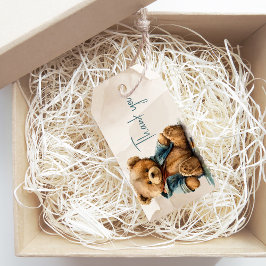 Etiquetas Para Regalos Dulce morena morena morena osito Baby Shower