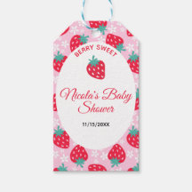 Dulce Rosa de Fresa para Baby Shower
